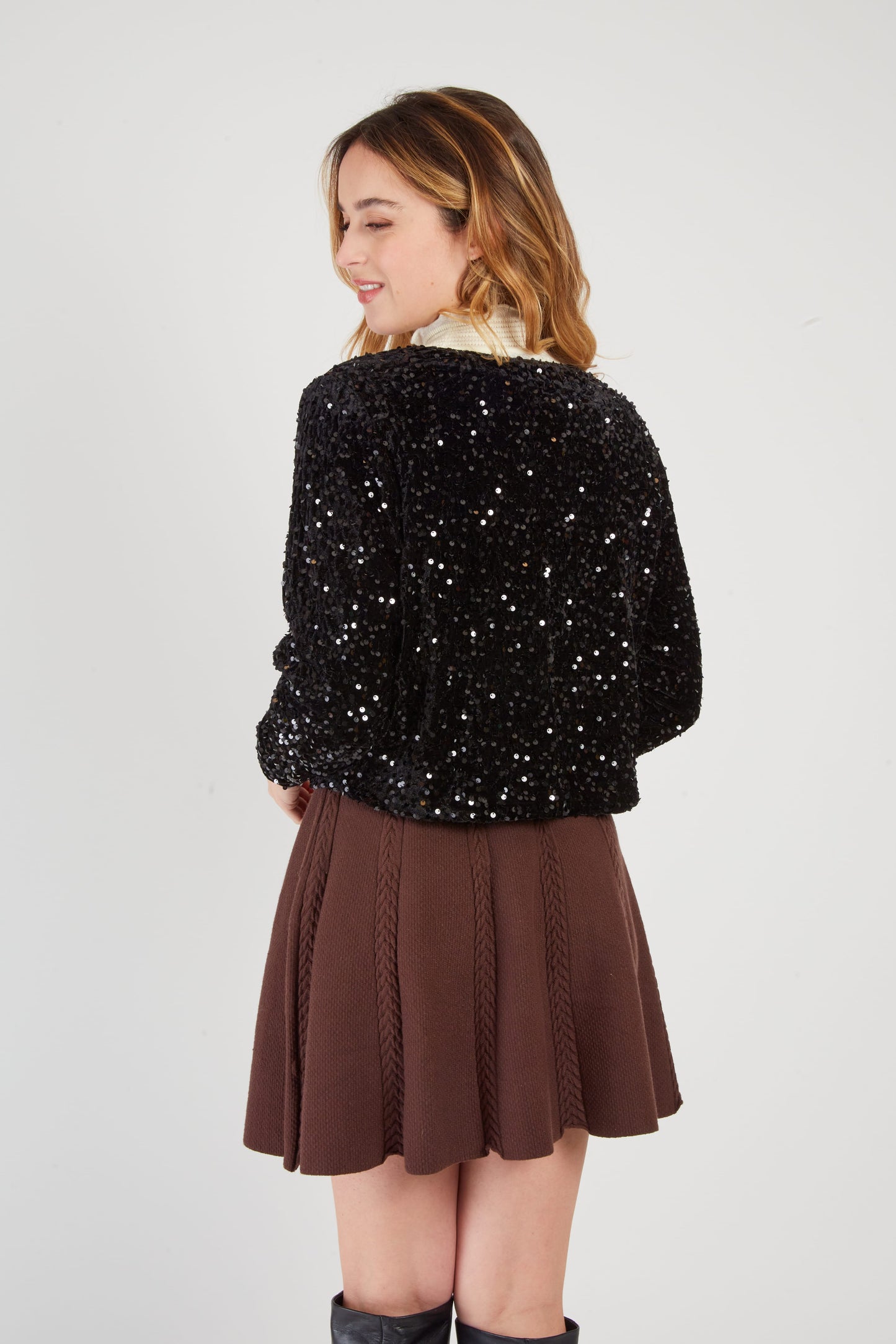 Derhy Black Cardigan Renata