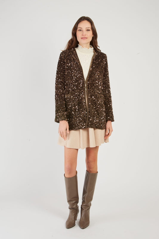 Derhy Caramel Jacket Rencontre