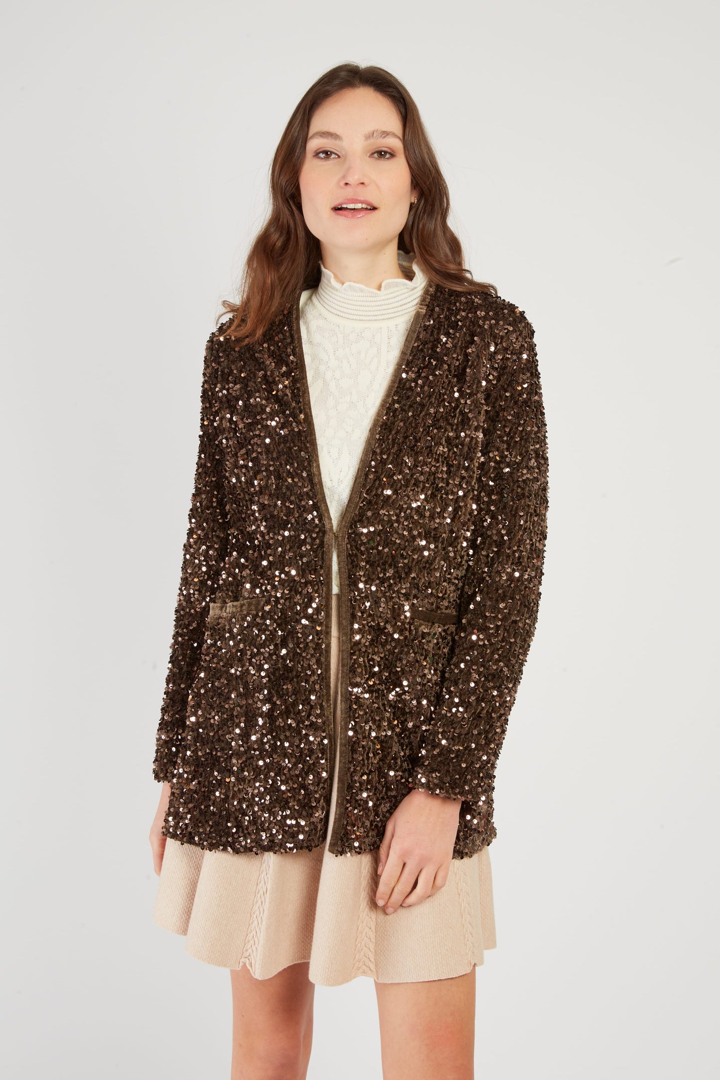 Derhy Caramel Jacket Rencontre