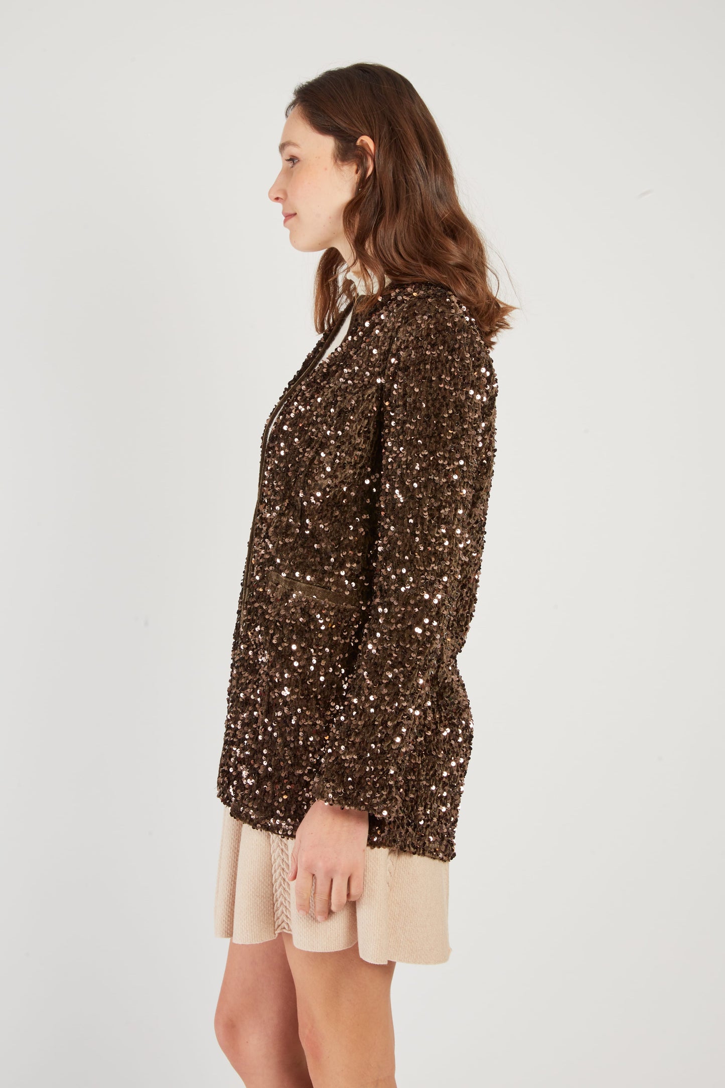 Derhy Caramel Jacket Rencontre