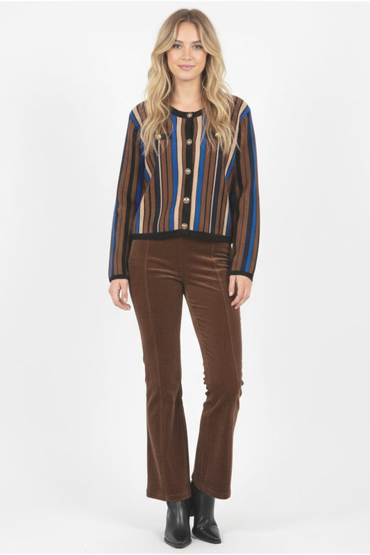 Derhy Stripe Cardigan Elouane