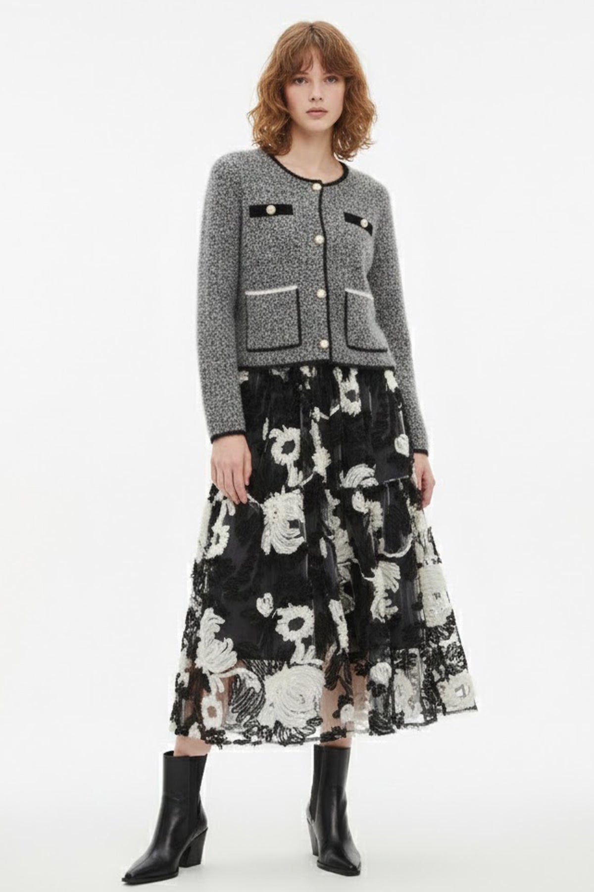 Derhy Black Cardigan Elyna