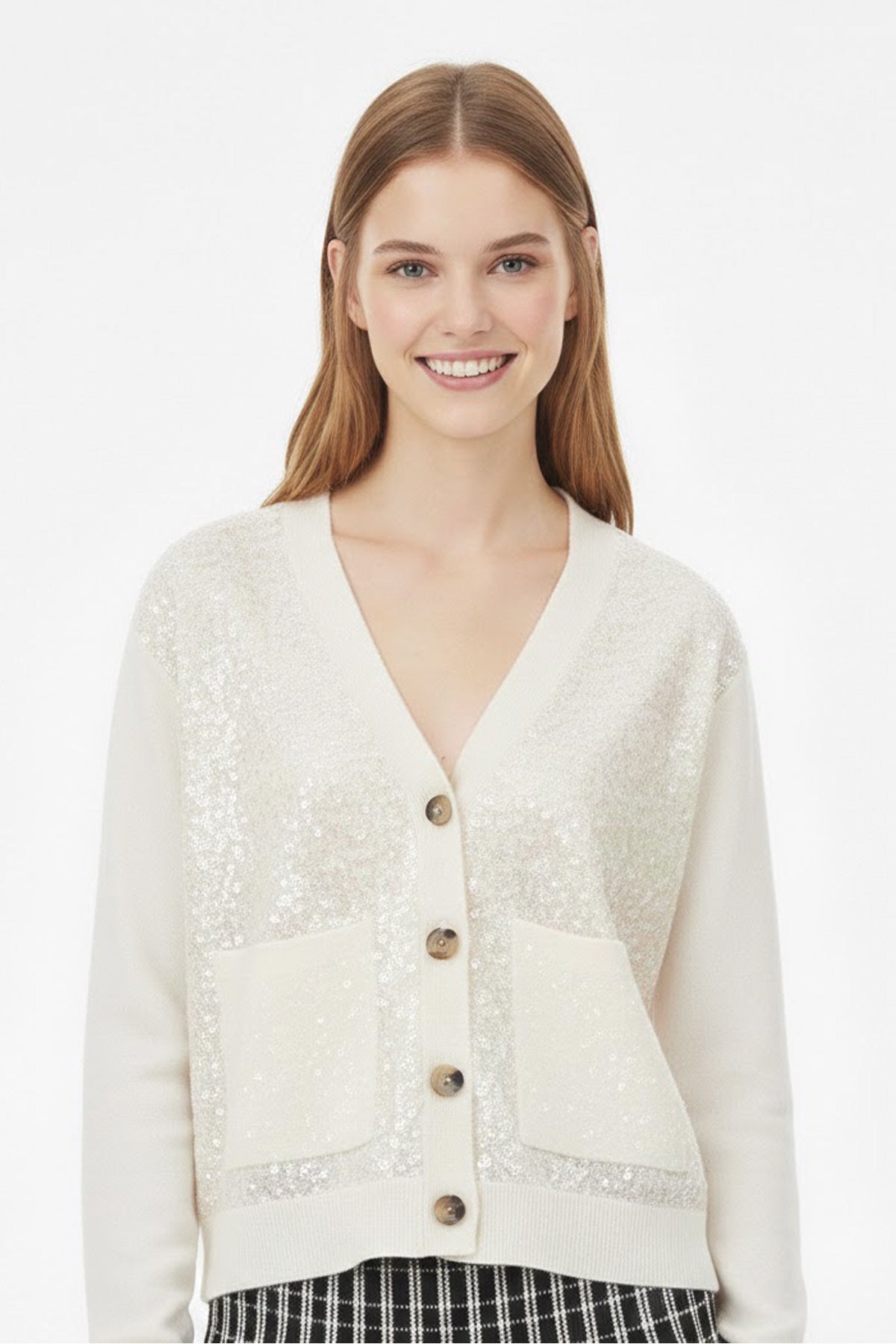 Derhy Sequin Cardigan Emilienne
