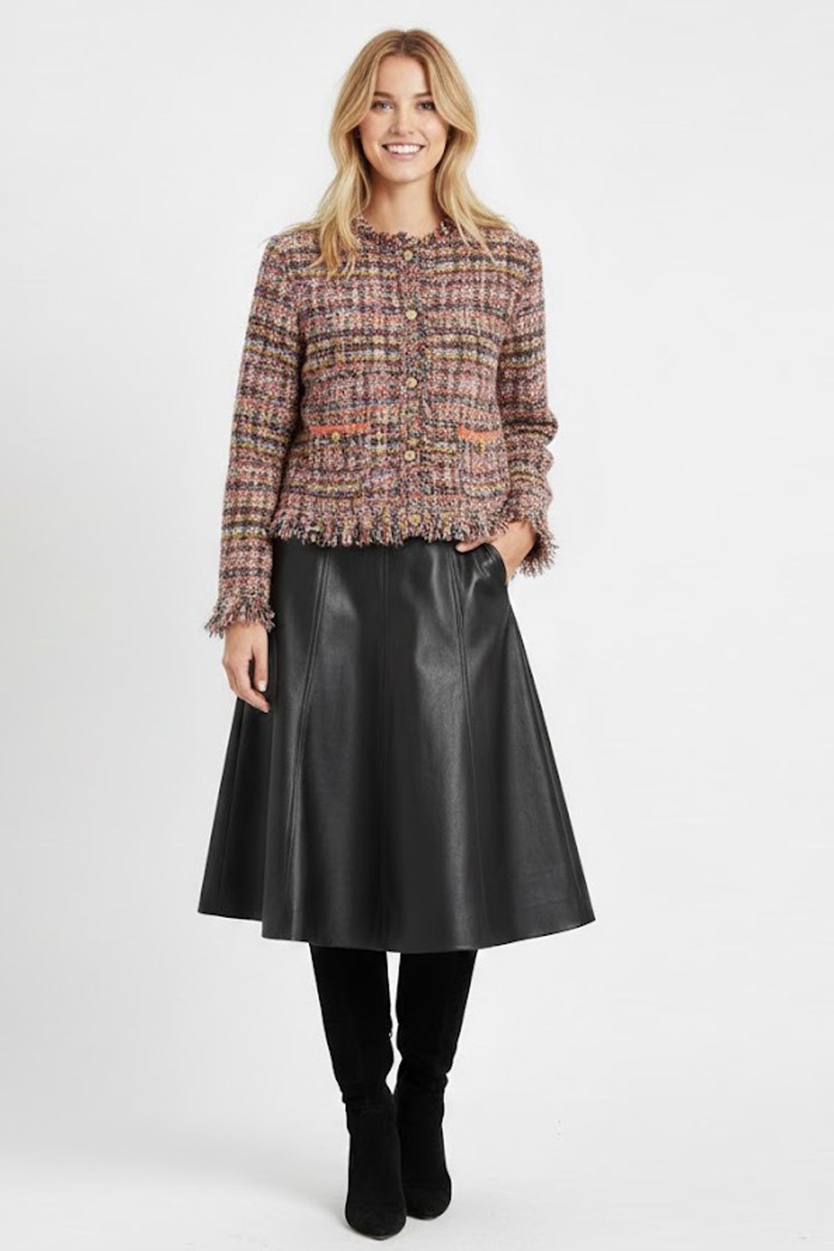 Derhy Tweed Boucle Jacket Emma-Lou