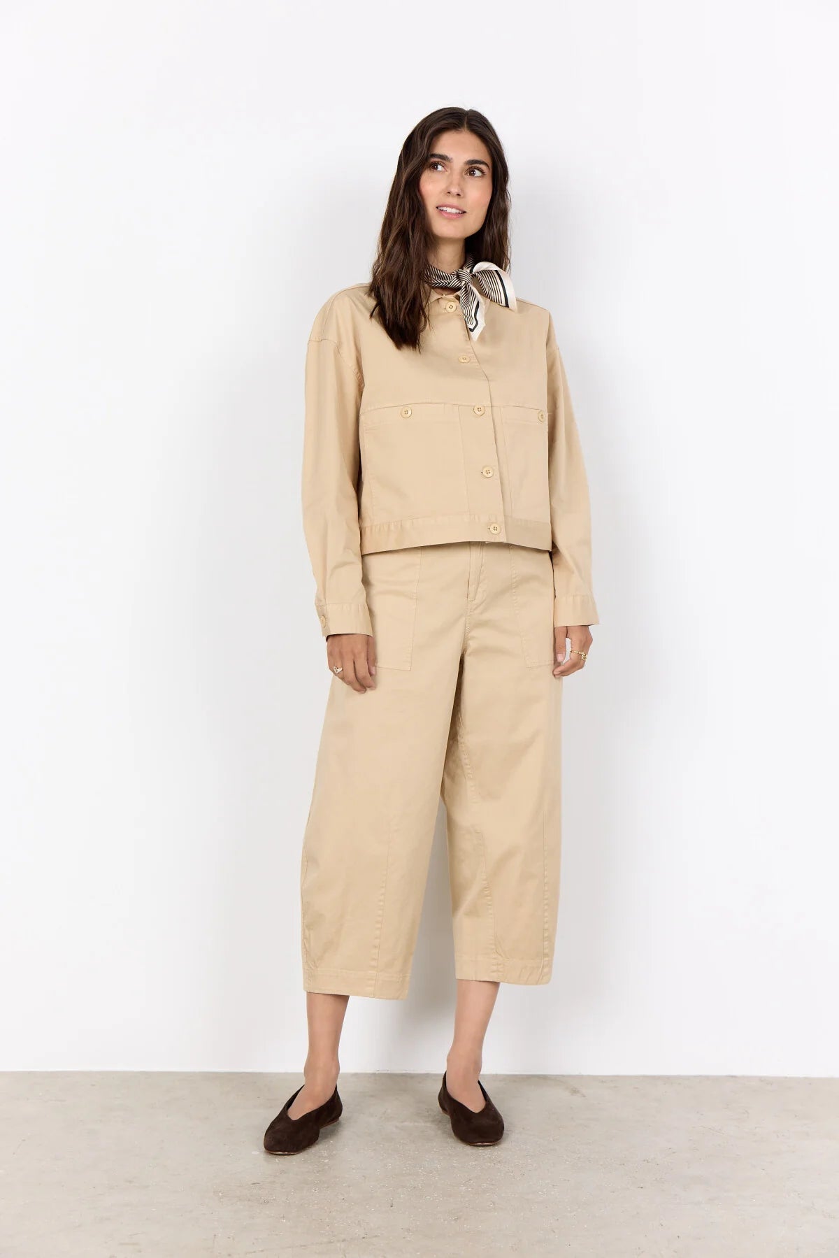 Soya Concept Sand Cotton Jacket 41679