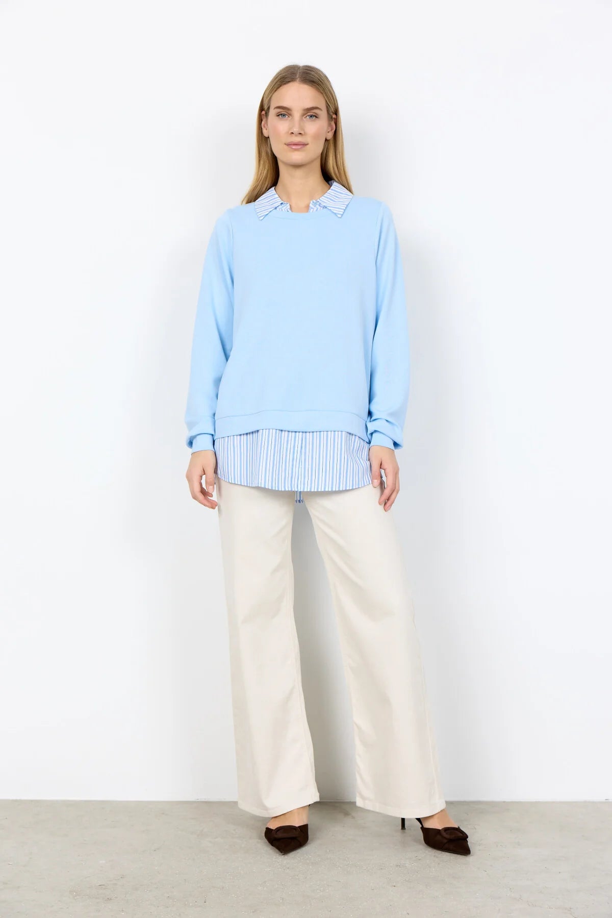 Soya Concept Mock Shirt & Sweatshirt 27541