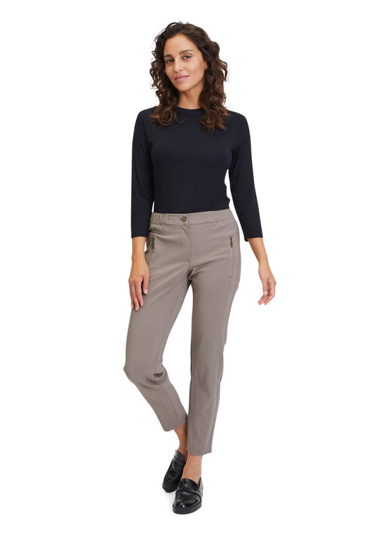 Betty Barclay Taupe Trousers