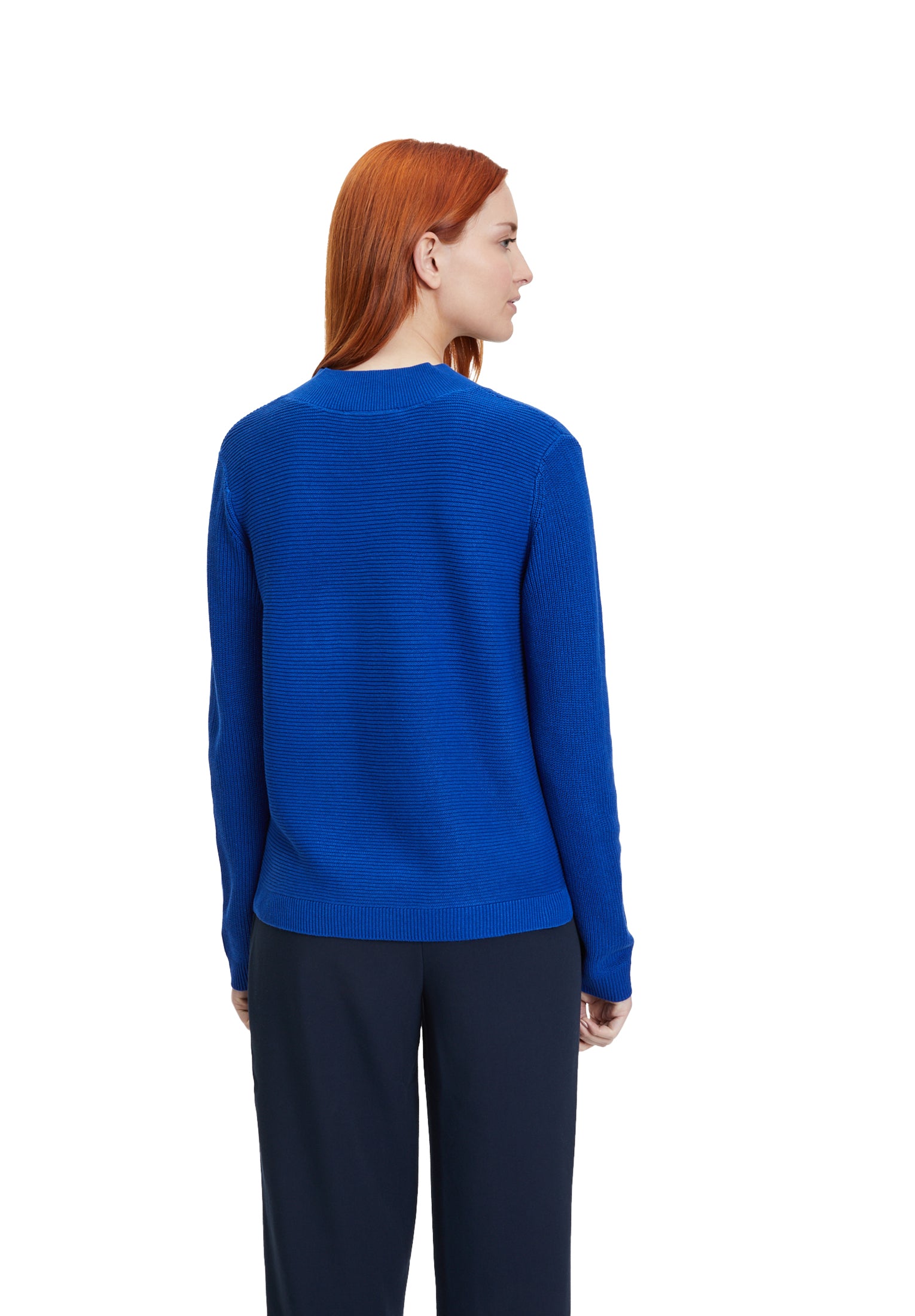 Royal blue sweater on sale