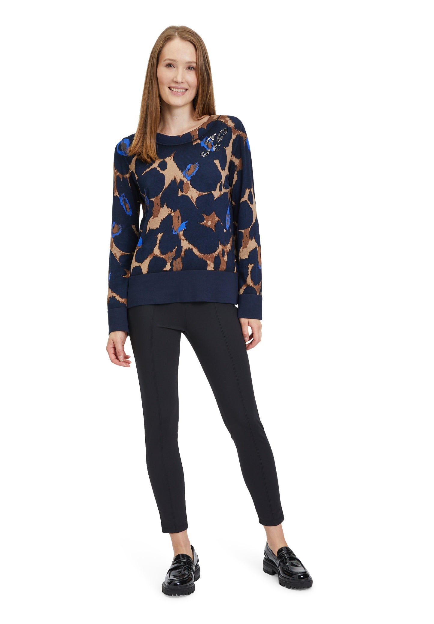 Betty Barclay Animal Print Sweater