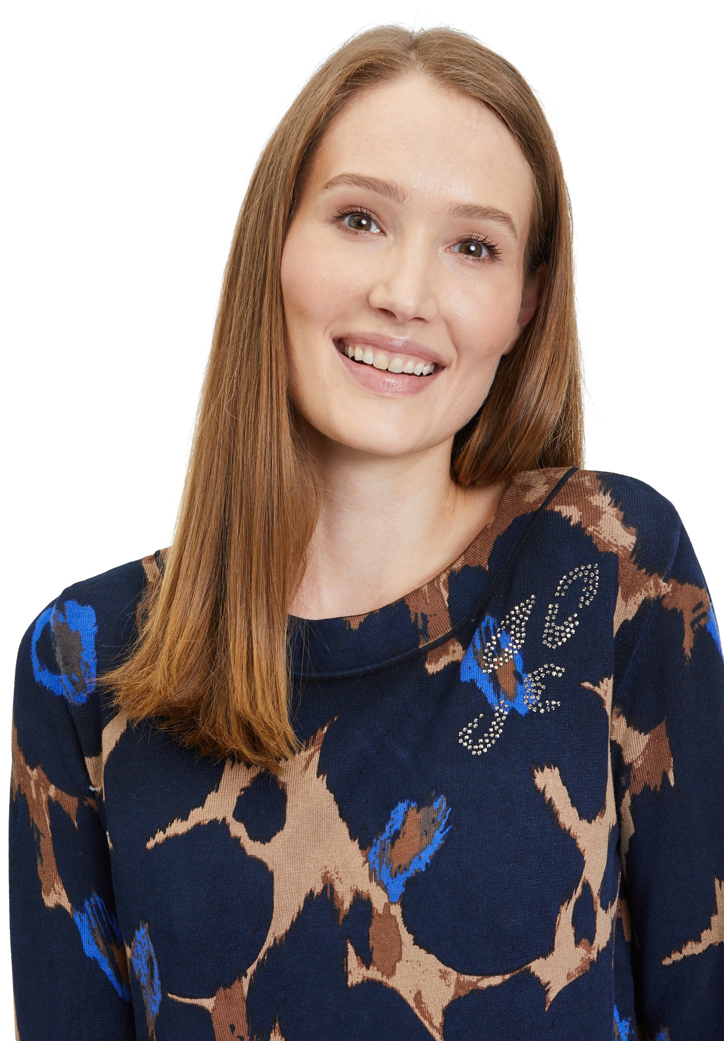 Betty Barclay Animal Print Sweater