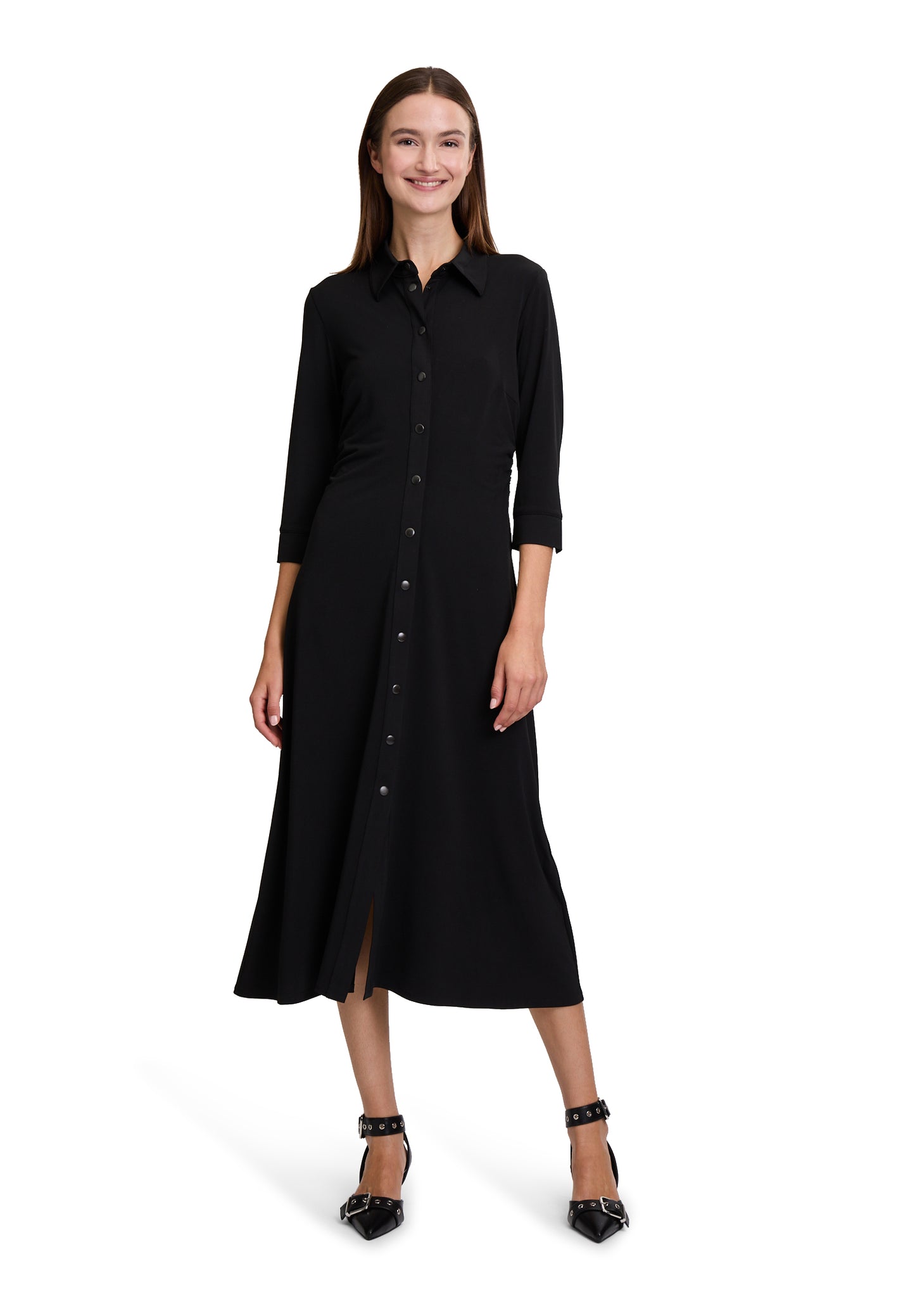 Betty Barclay Ruched Dress 1614/1217