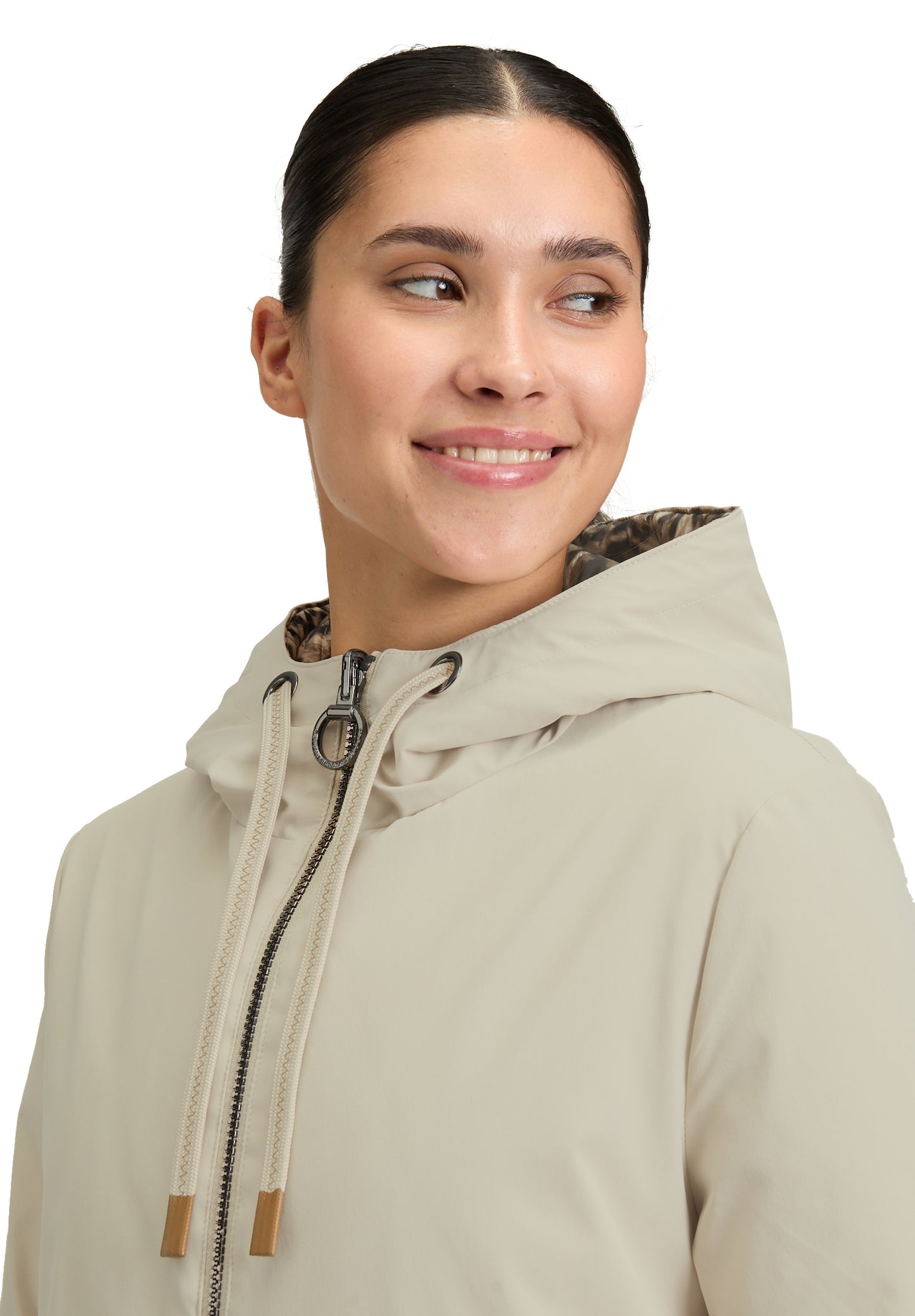 Betty Barclay Cream Reversible Coat 7915/1529