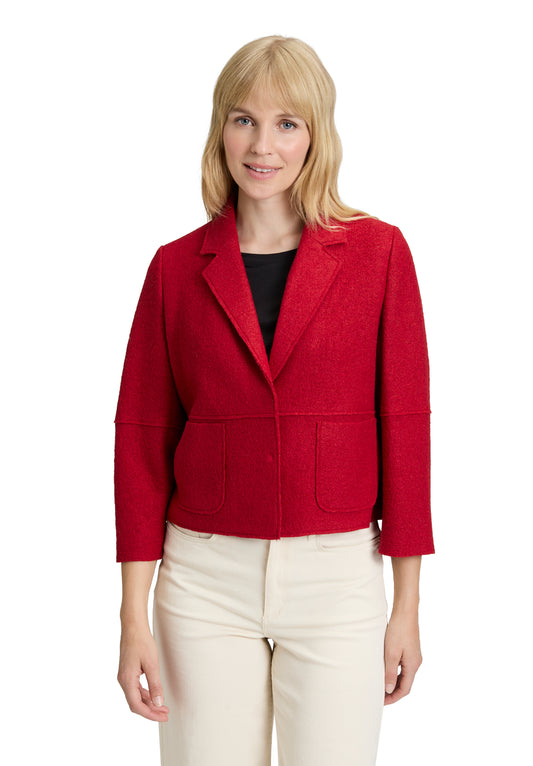 Betty Barclay Scarlet Wool Jacket 4615/1802