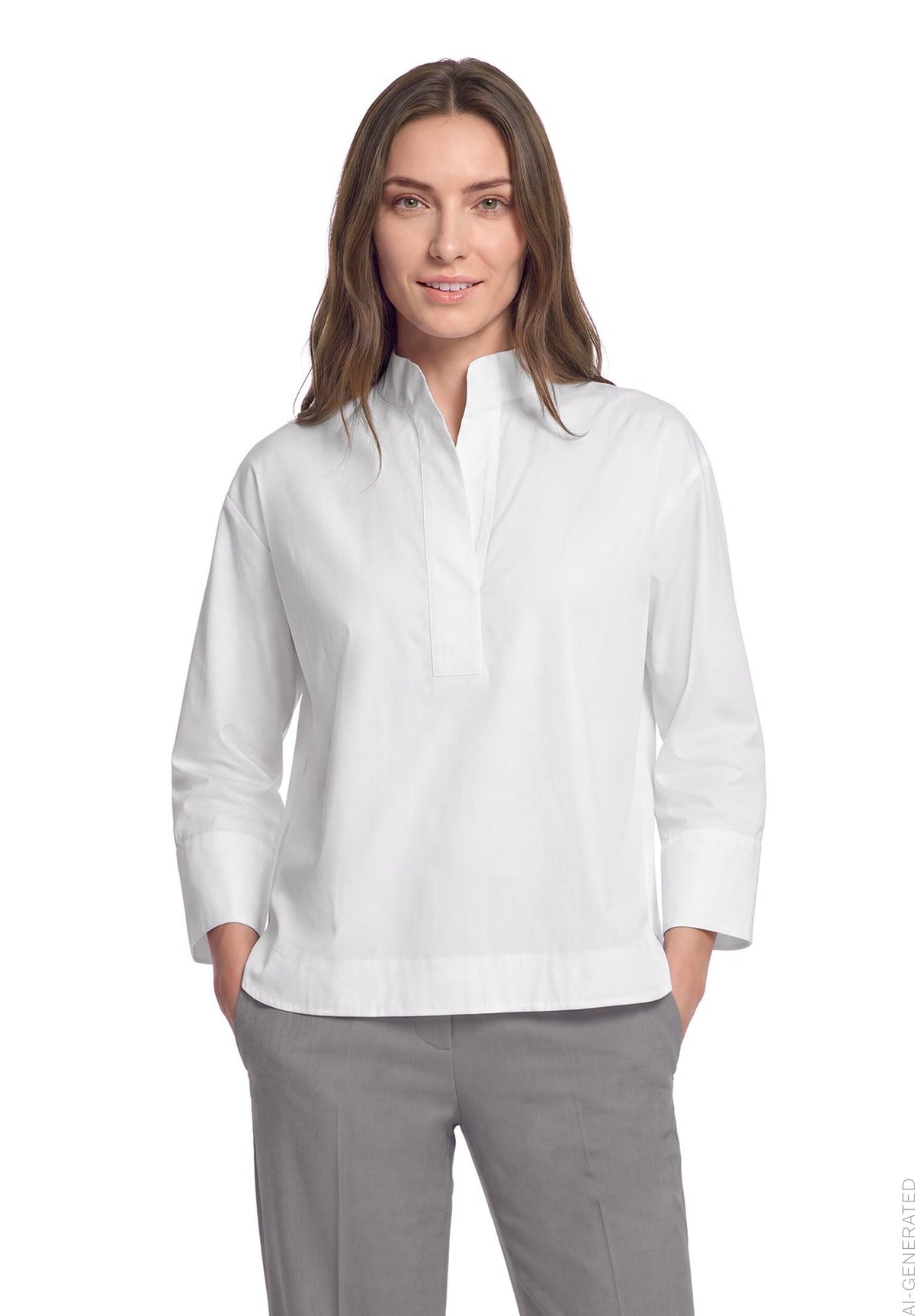 Betty Barclay White Cotton Shirt 8134/9555