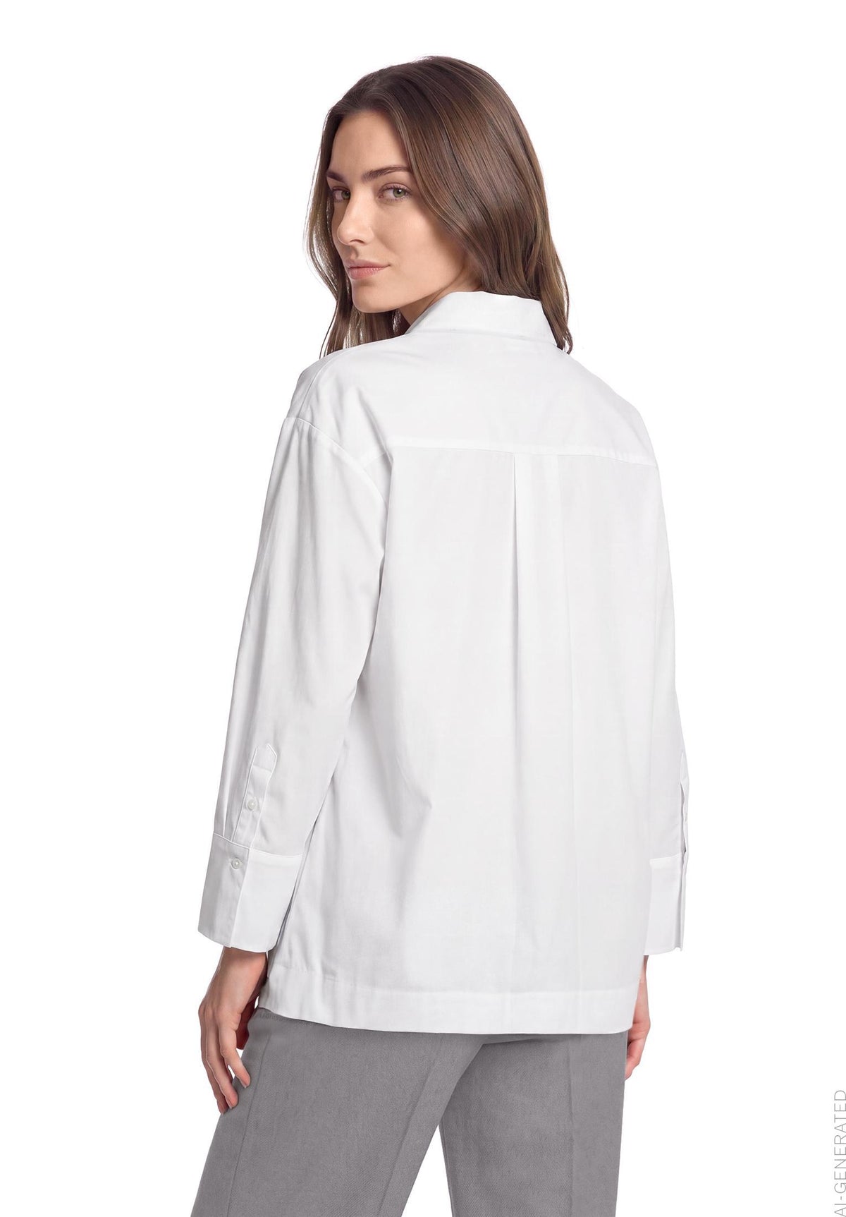 Betty Barclay White Cotton Shirt 8134/9555