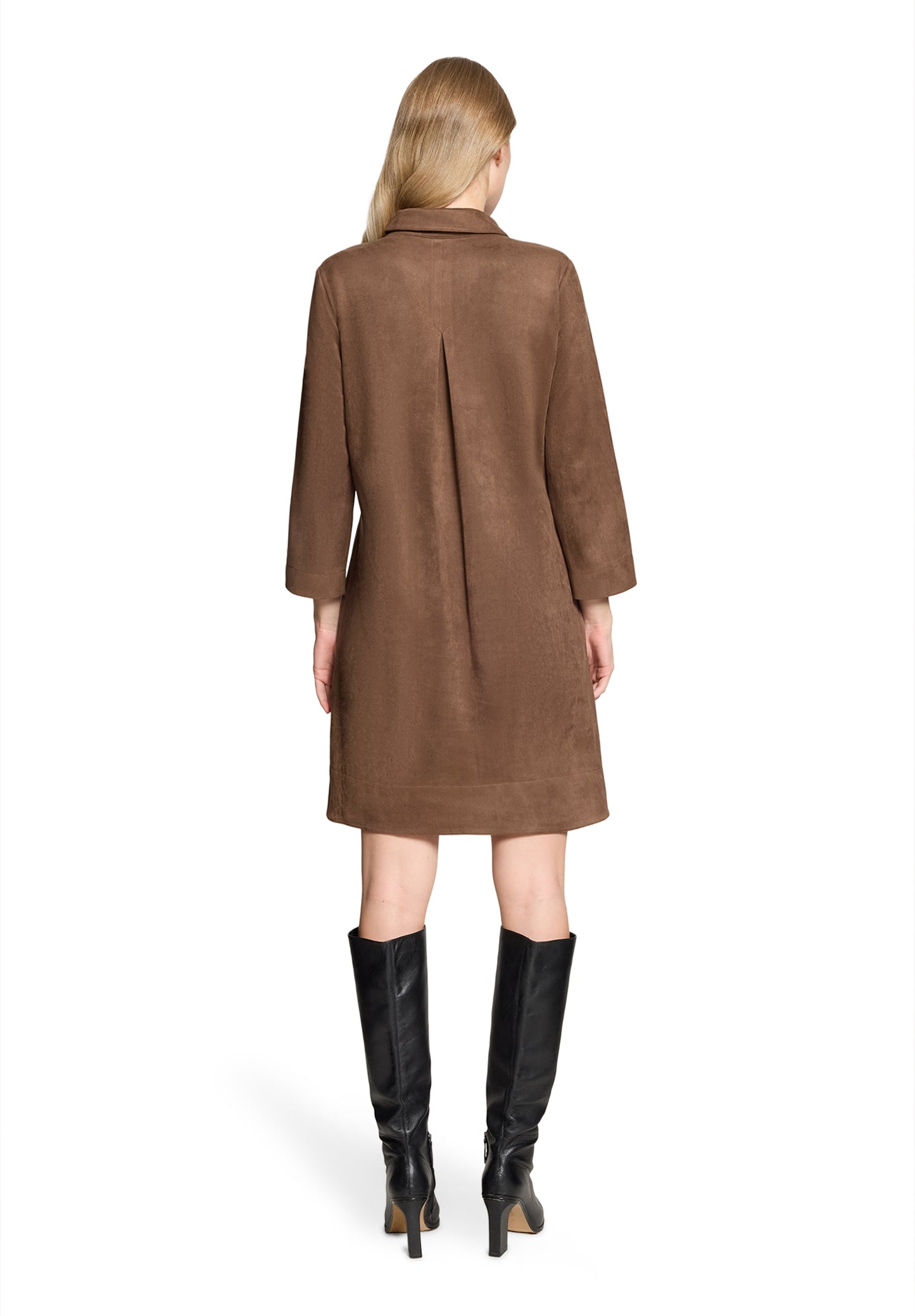 Betty Barclay Faux Suede Dress 1916/1673