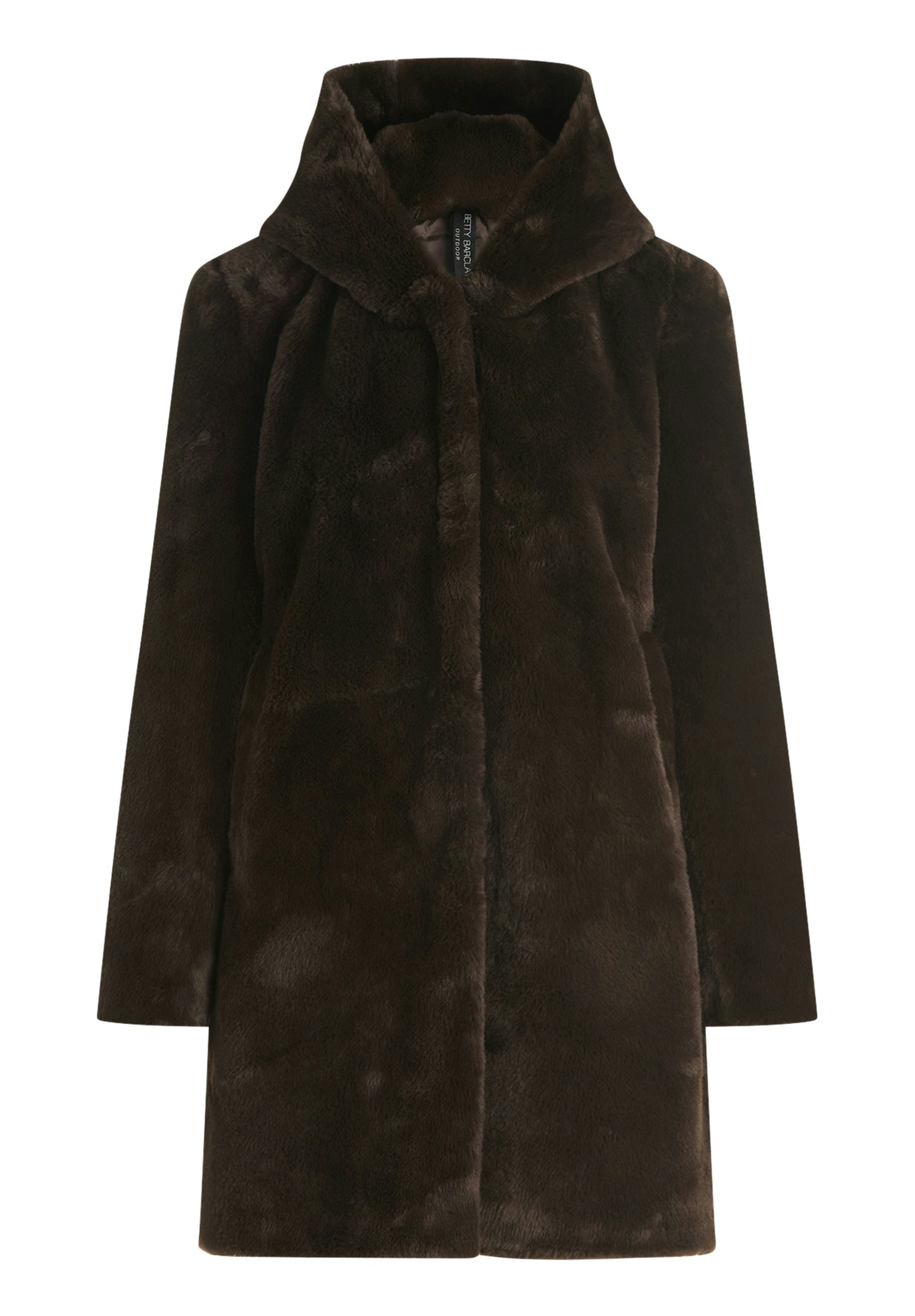 Betty Barclay Brown Faux Fur Coat 7191/1540