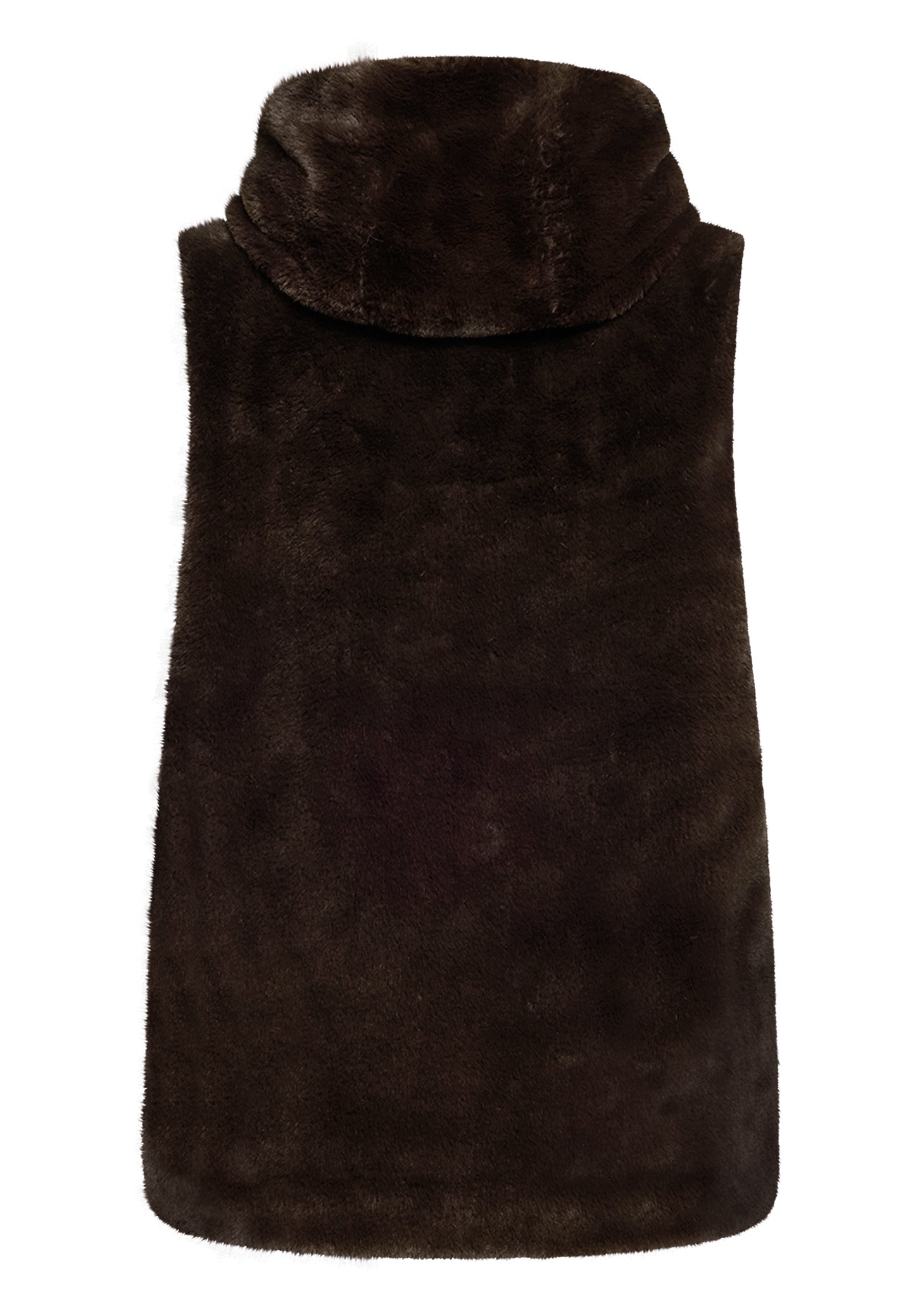Betty Barclay Brown Fur Gilet 7195/1540