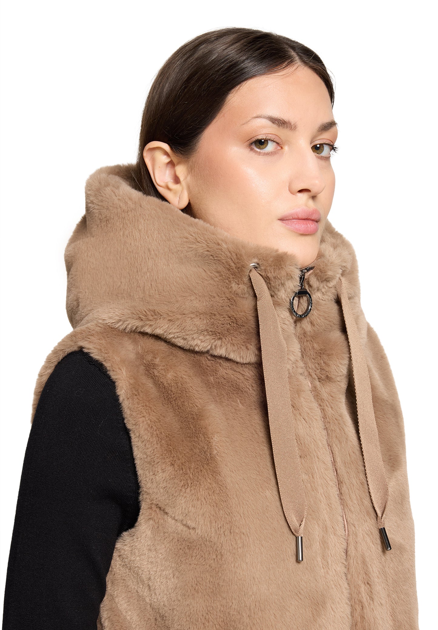 Betty Barclay Bronze Fur Gilet 7195/1540
