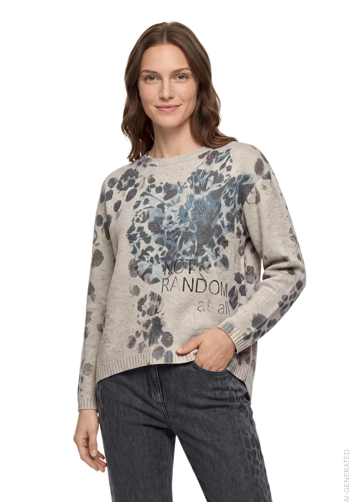 Betty Barclay Print Sweater 5513/2054