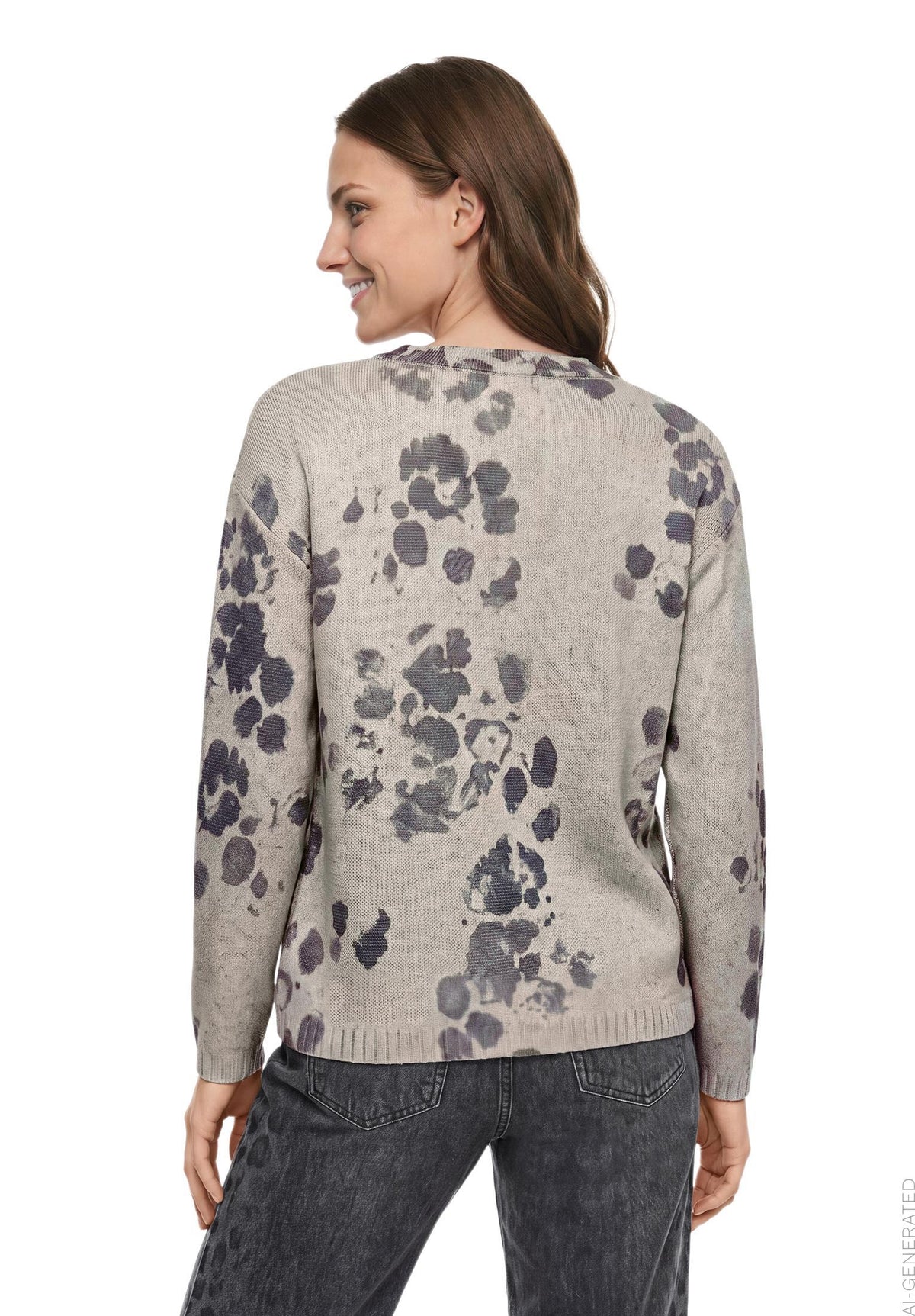 Betty Barclay Print Sweater 5513/2054