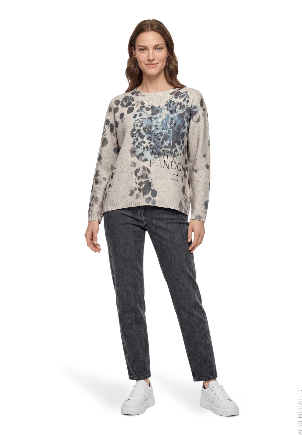 Betty Barclay Print Sweater 5513/2054