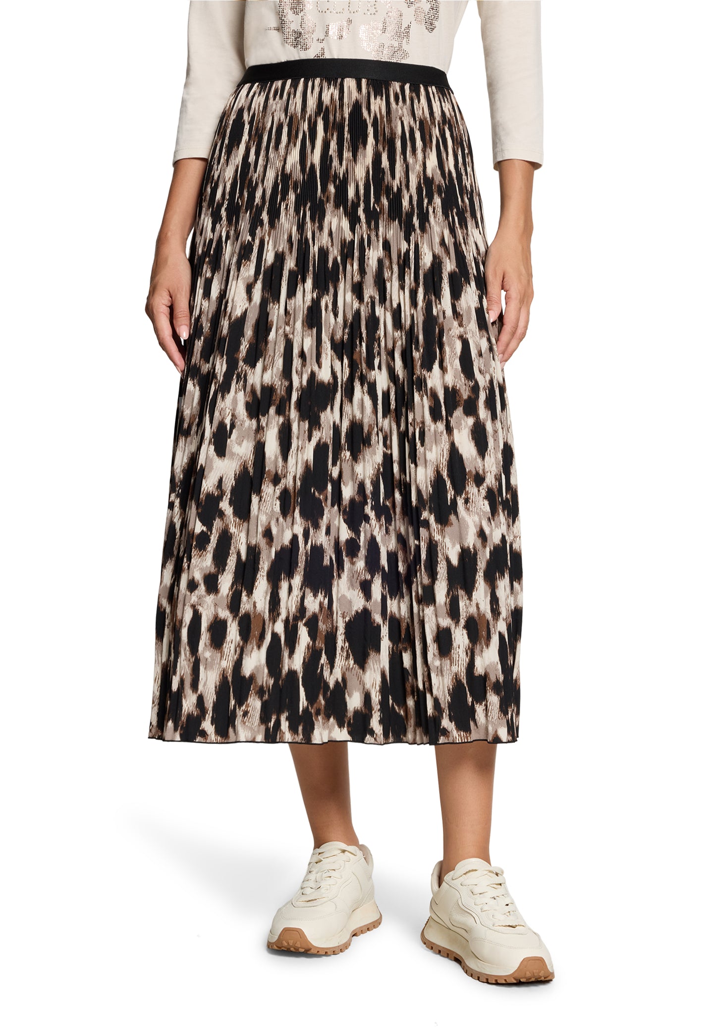 Betty Barclay Animal Print Skirt 9303/1676