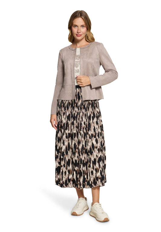 Betty Barclay Animal Print Skirt 9303/1676