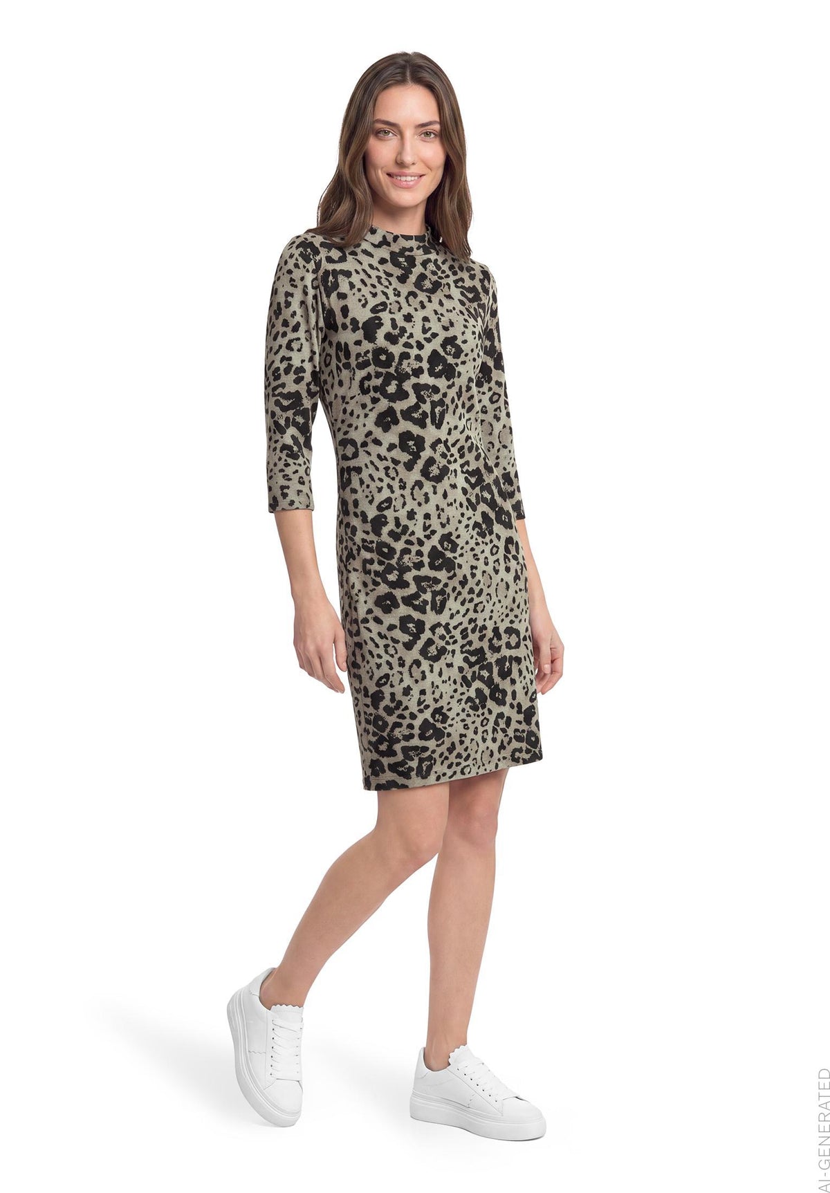 Betty Barclay Animal Print Dress 1922/1733
