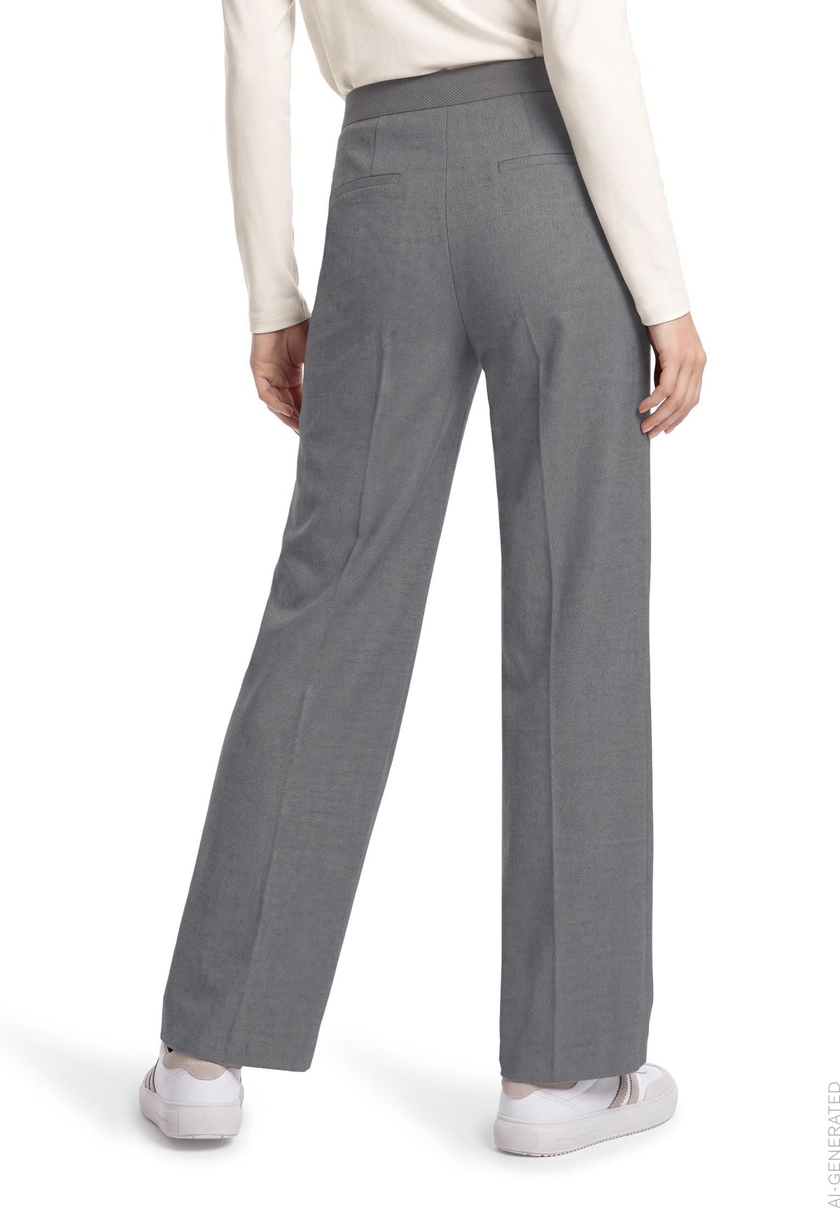 Betty Barclay Grey Wide Trousers 6149/1748
