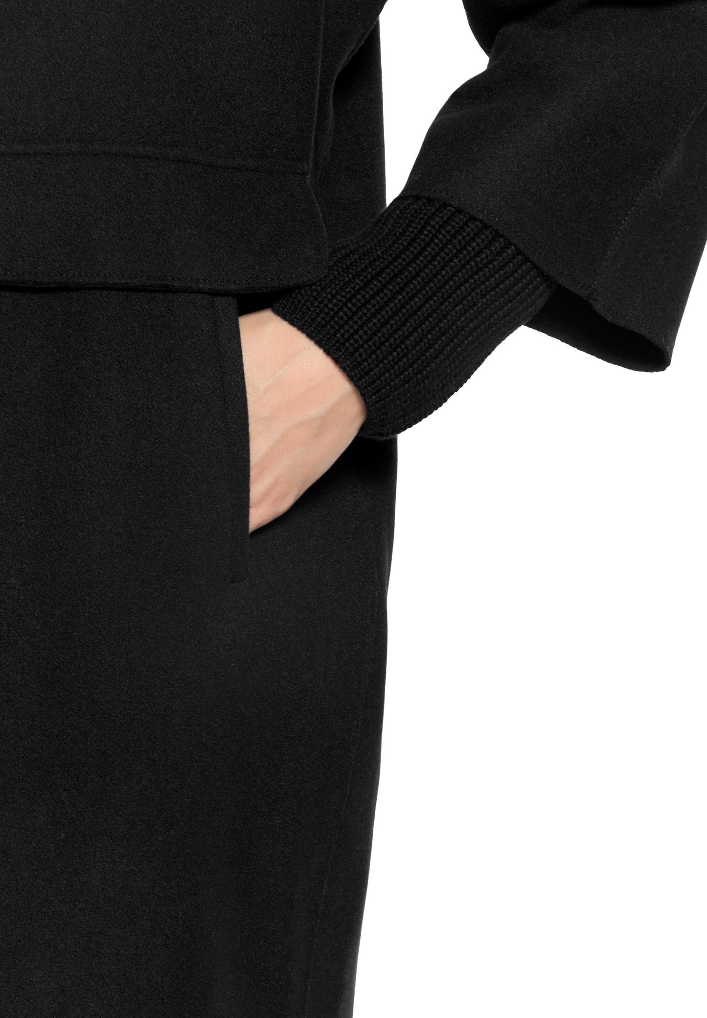 Betty Barclay Black Cocoon Coat 7183/1531