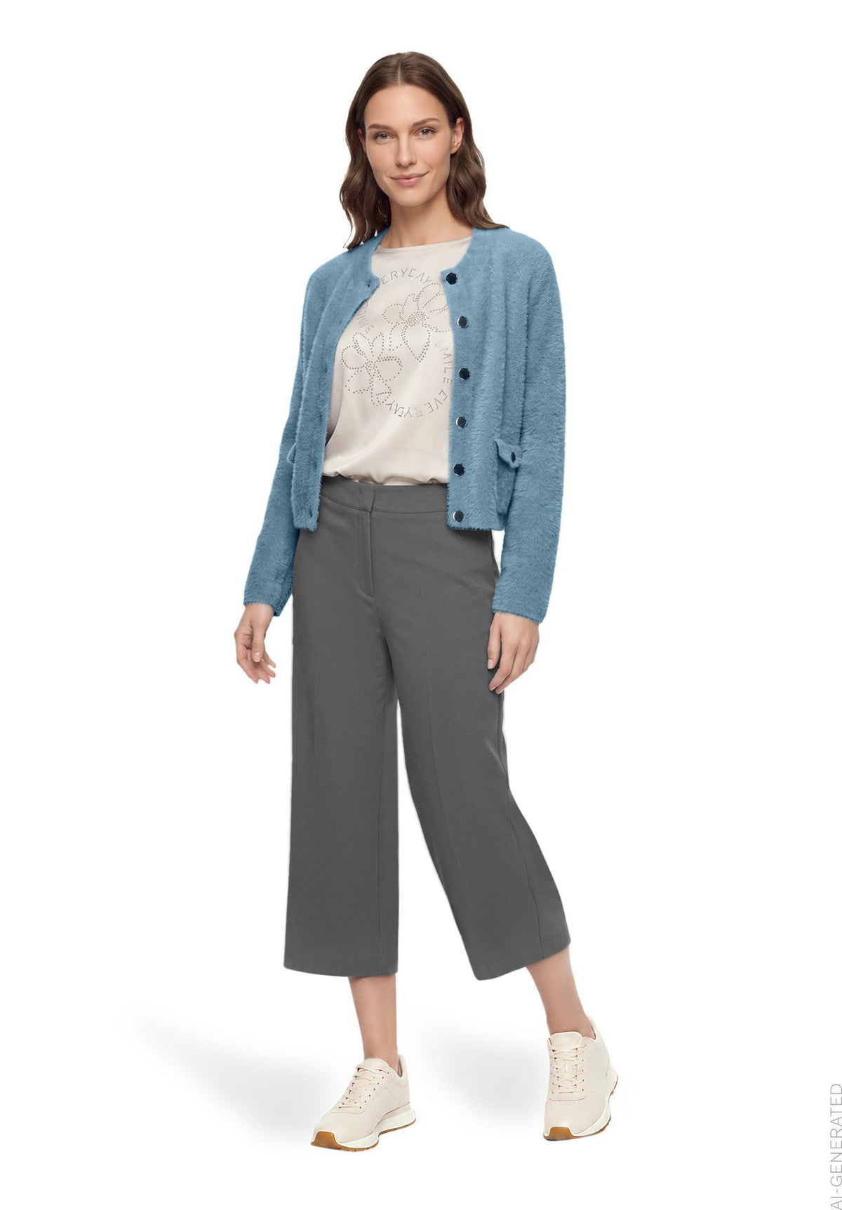 Betty Barclay Charcoal Trousers 6066/2420