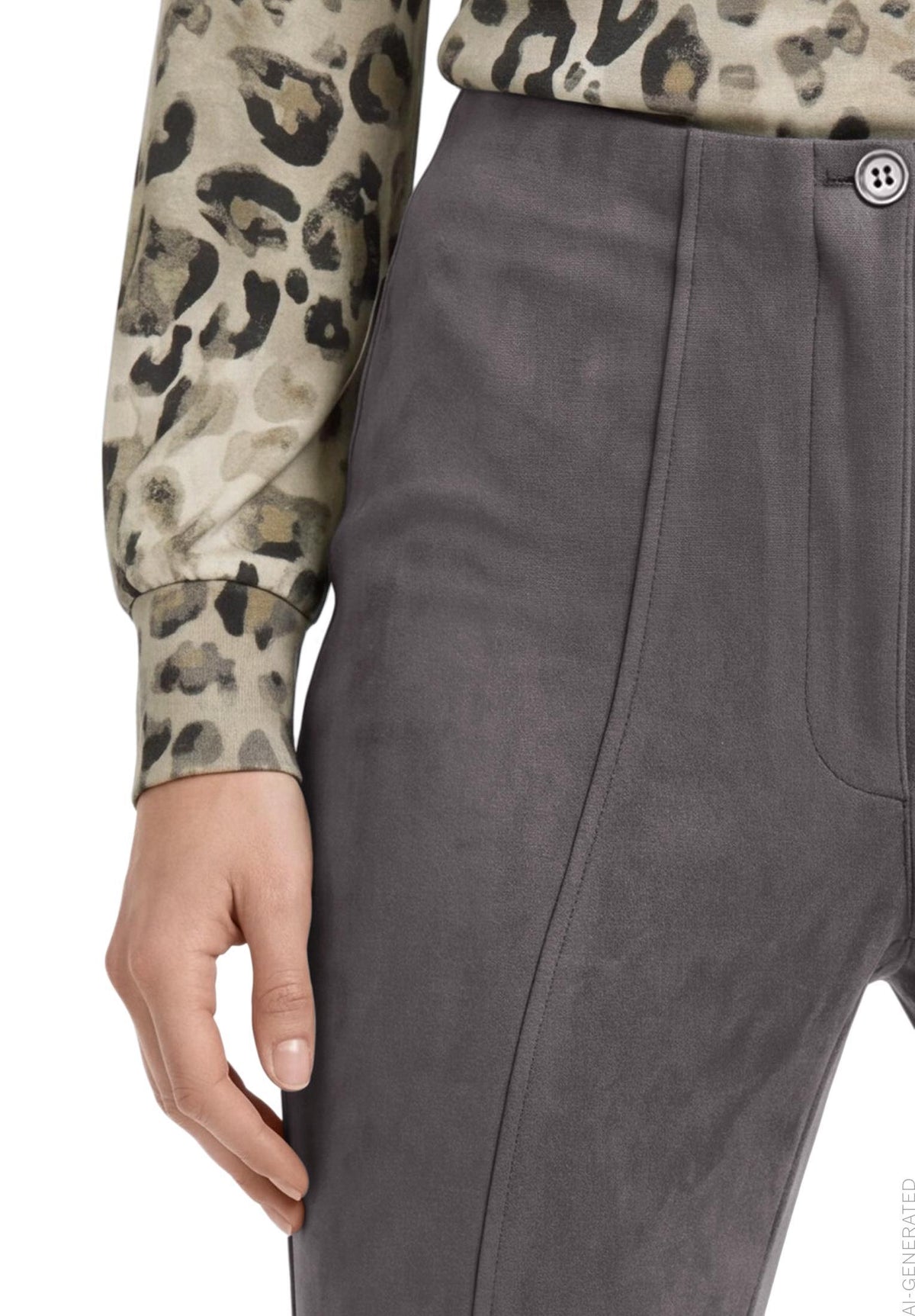 Betty Barclay Faux Suede Leggings 6083/1178