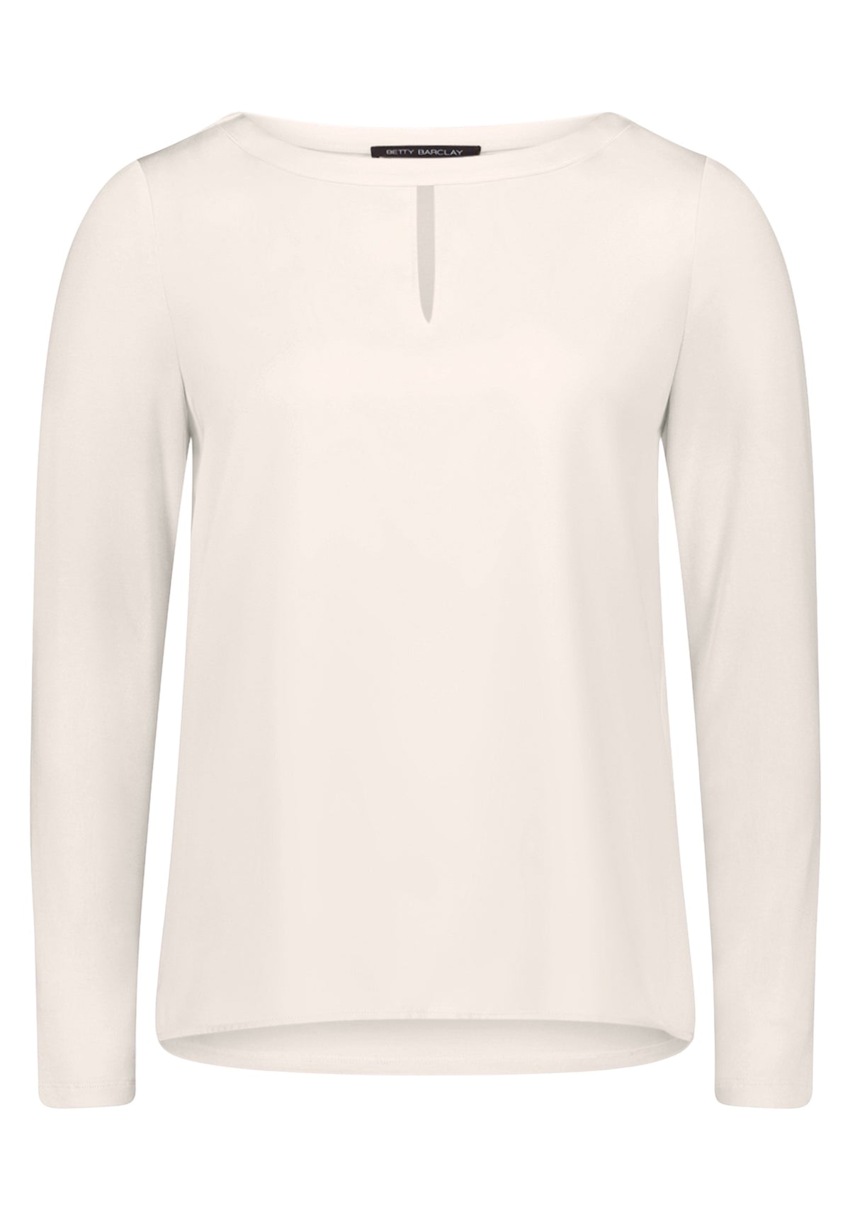 Betty Barclay Ivory Satin Front Top 2000/1798
