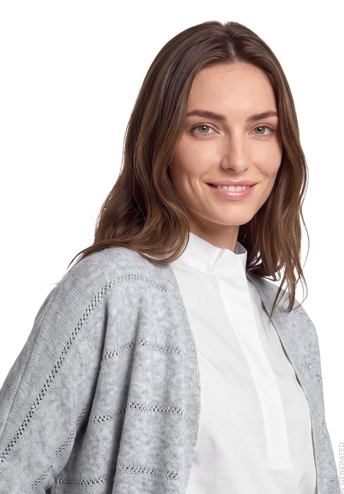 Betty Barclay Stripe Sparkle Cardigan 5517/2062