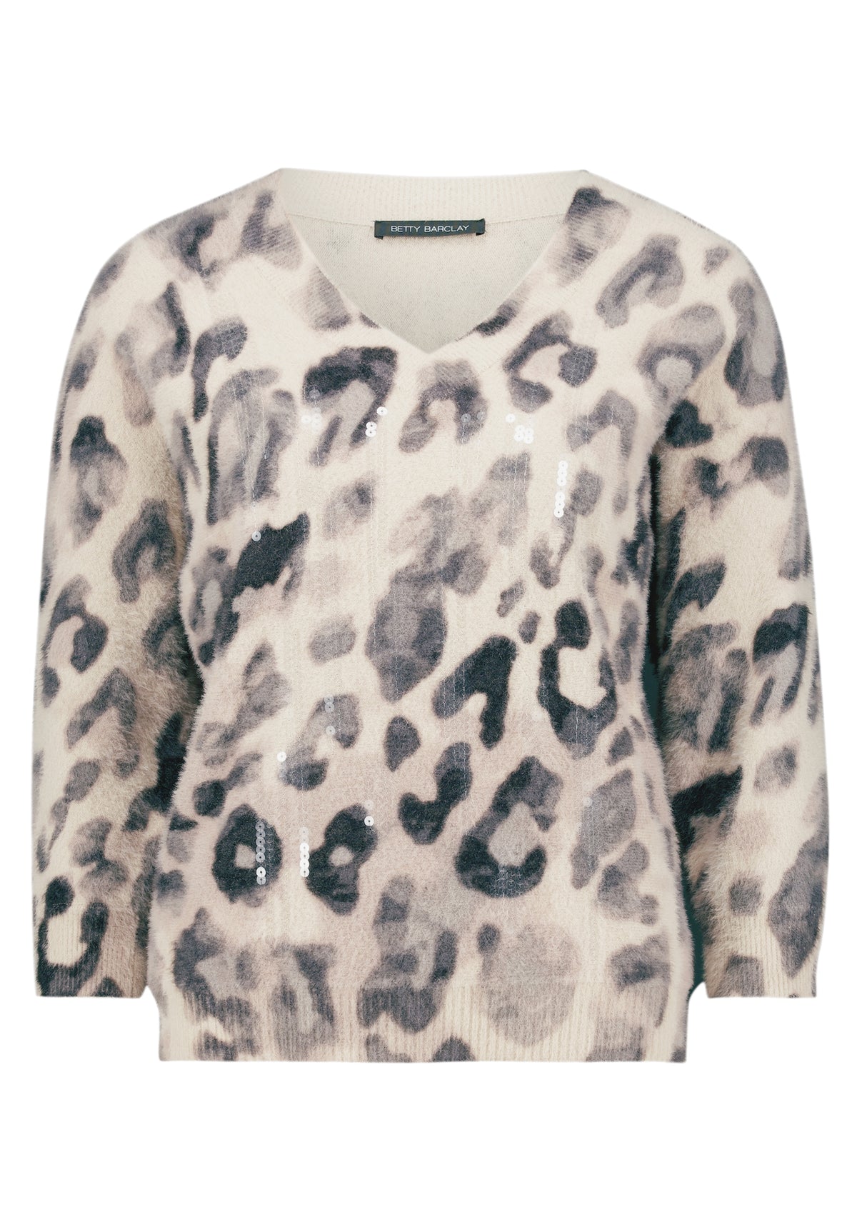 Betty Barclay Animal Print Sweater 5550/2085