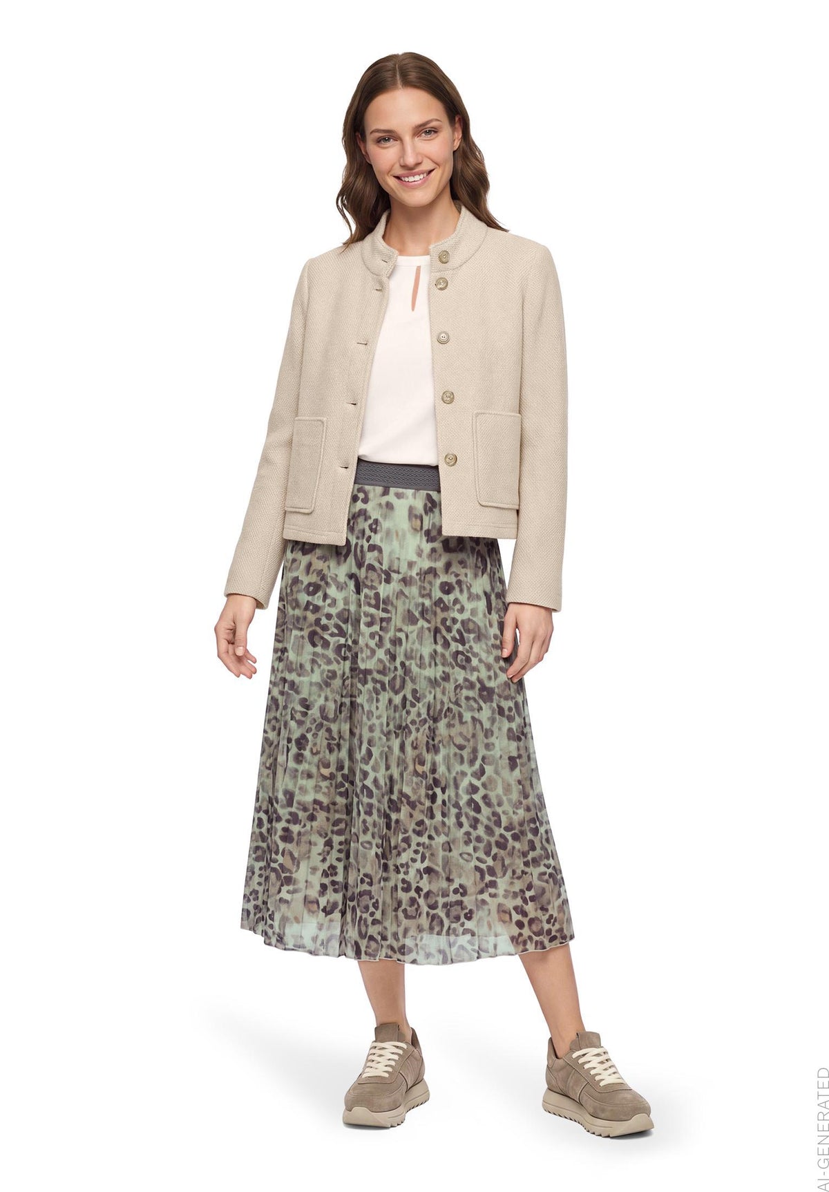 Betty Barclay Print Skirt 9308/1998