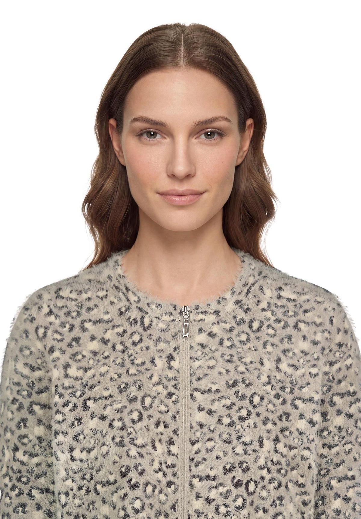 Betty Barclay Animal Print Cardigan 5514/2056