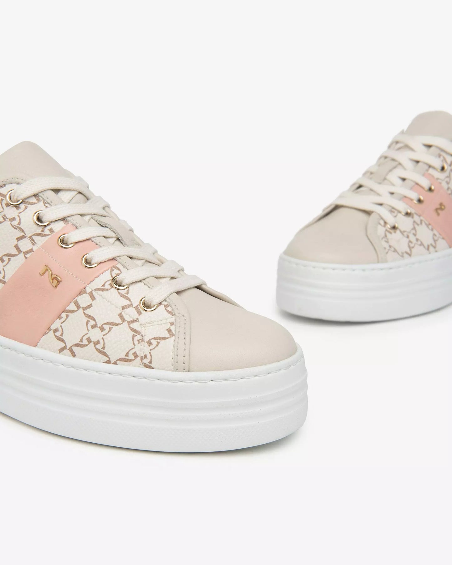 Nero Giardini Logo Print Trainer E409956