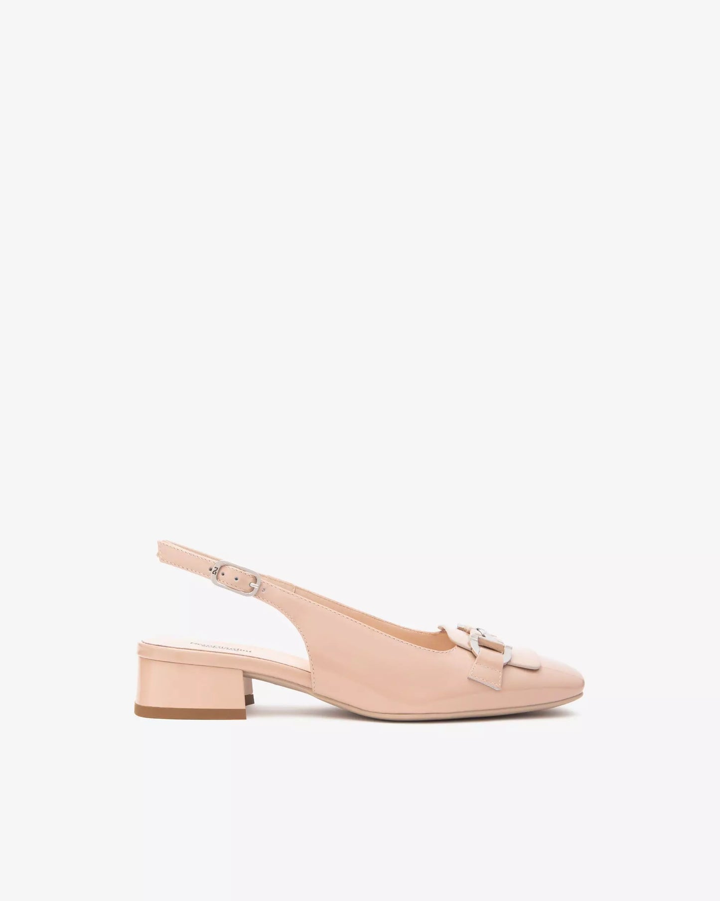 Nero Giardini Nude Patent Sling Back E512331