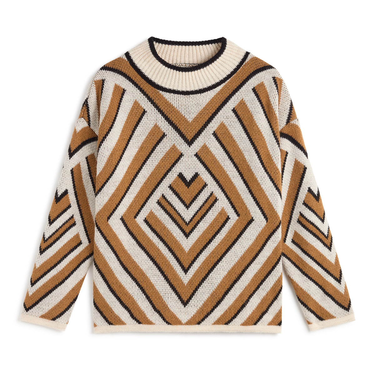 Paz Torras Diagonal Stripe Sweater