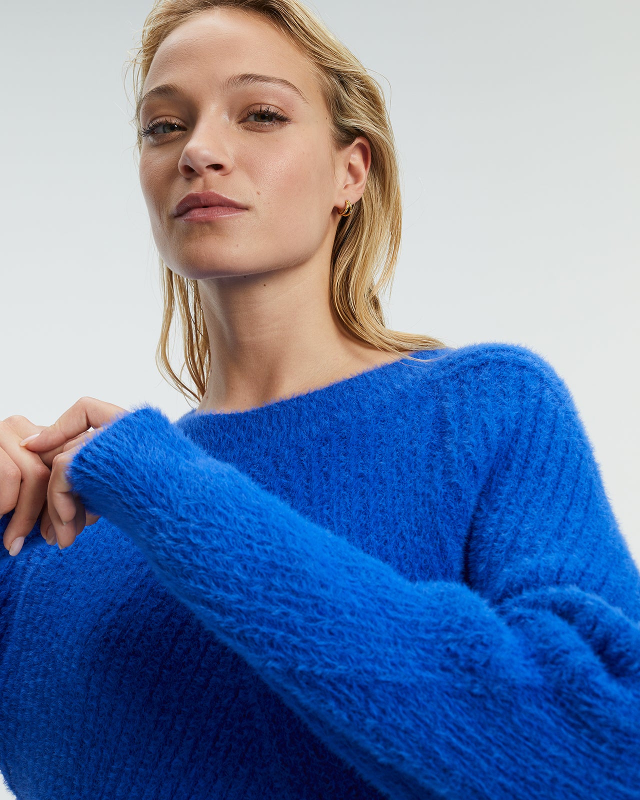 Paz Torras Royal Blue Sweater