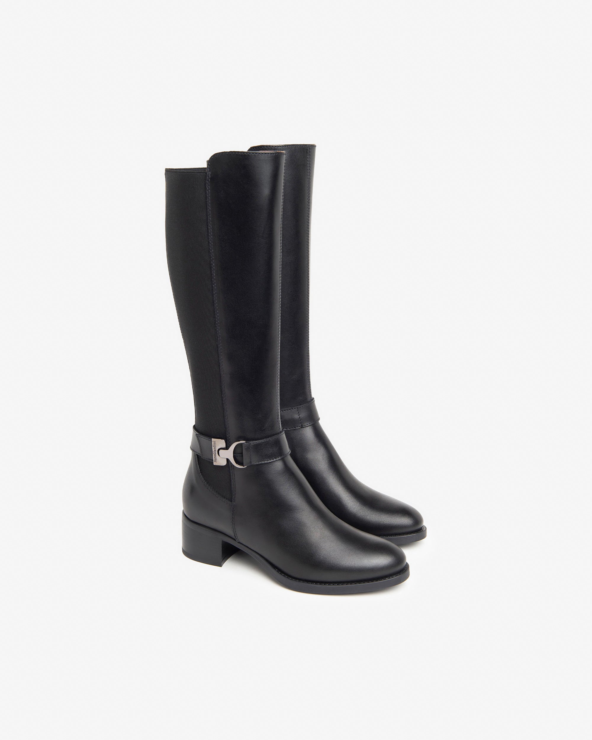 Pretanna leather tall boots sale