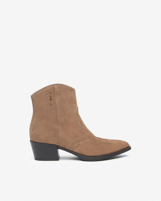 Nero Giardini Beige Cowboy Boot I513912D