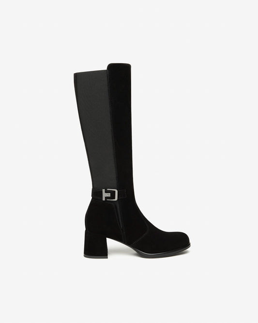 Nero Giardini Black Long Boots I514313D