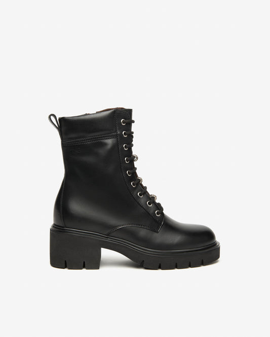 Nero Giardini Black Lace Boots I514810D