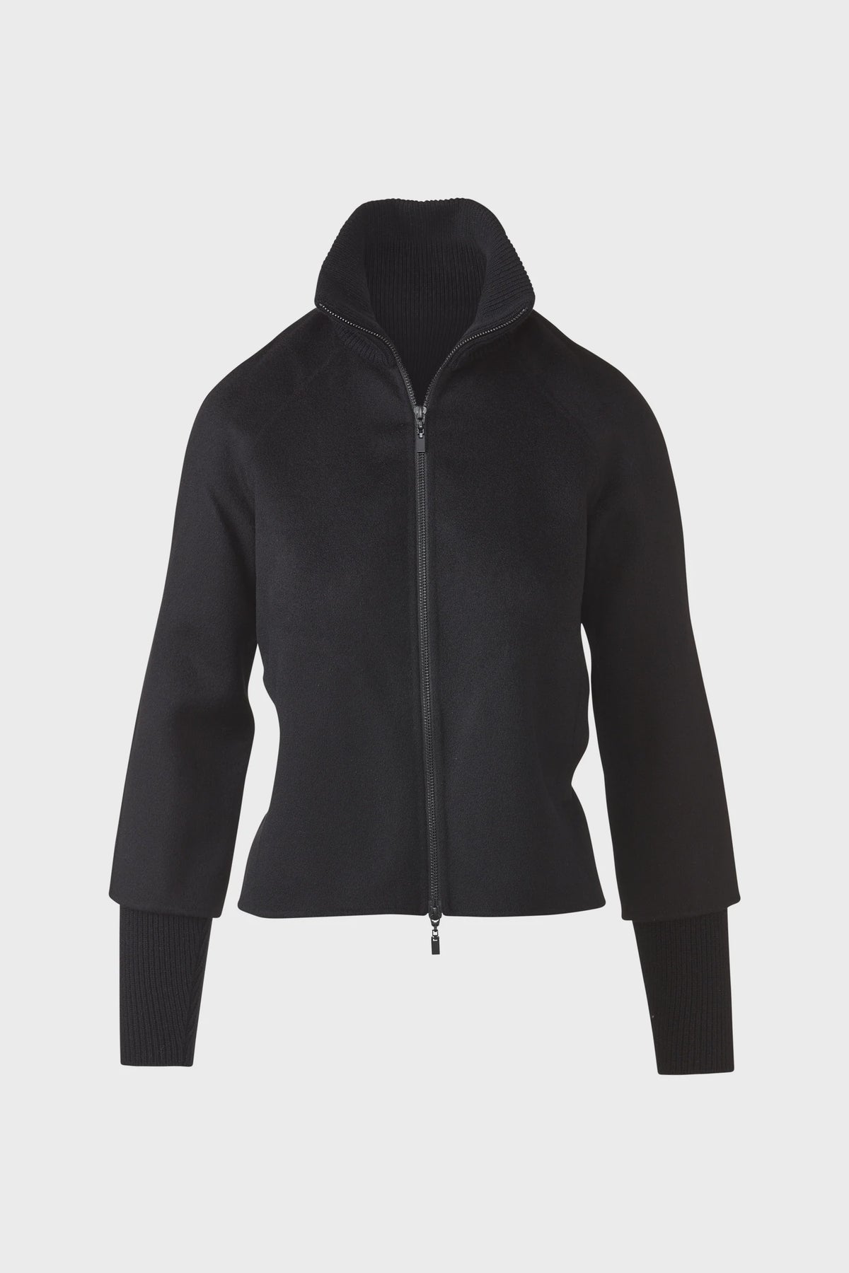 Kinross Trim Zip Mock Coat LFOJ6-339