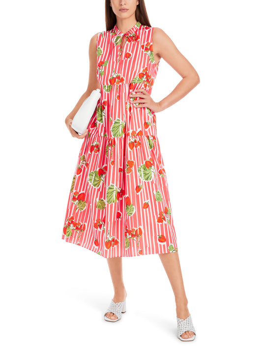Marc Cain Additions Strawberry Print Dress YA2106W25
