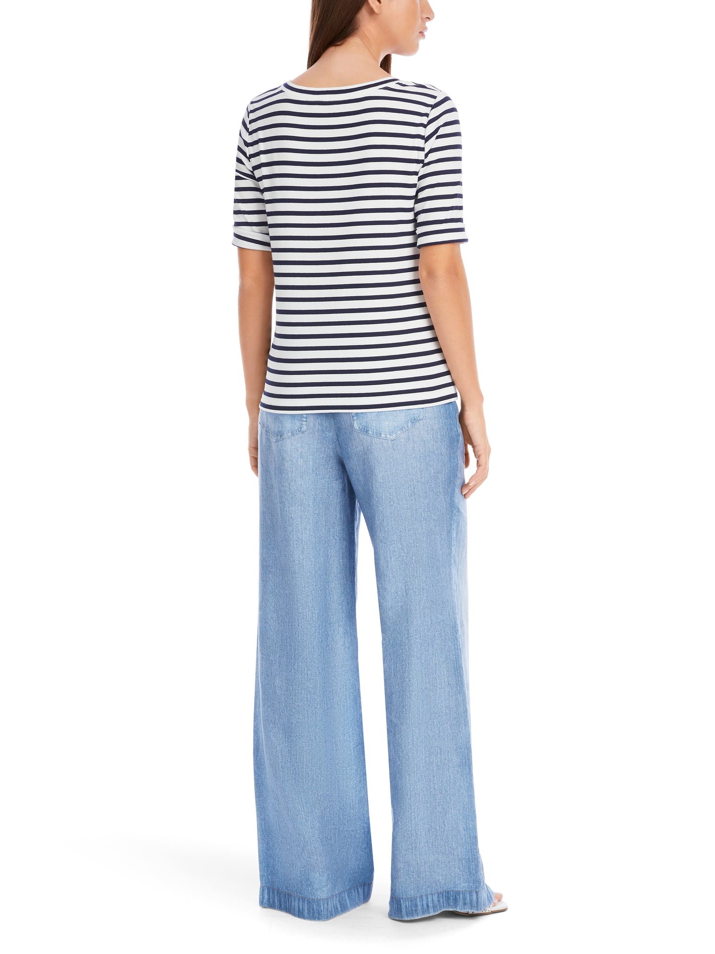 Marc Cain Additions Stripe T-Shirt YA4866J90