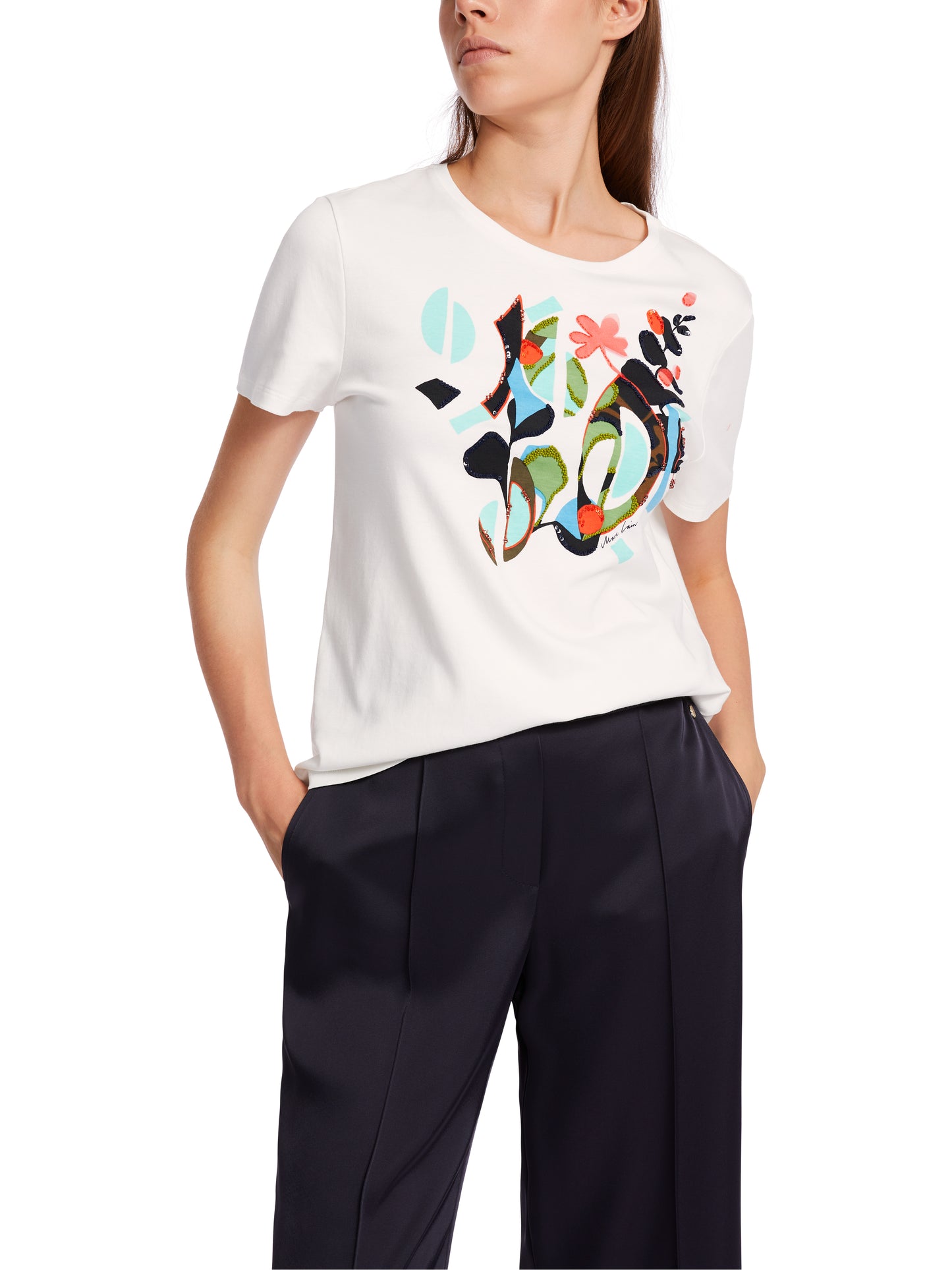 Marc Cain Collections Placement Print T-Shirt